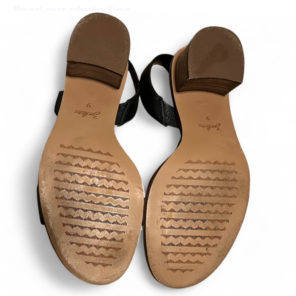 Zodiac Ivy Black Block Heel Women’s Sandals – Size 9 - Picture 5 of 5